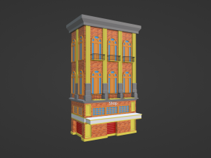City Buildings Pack Collection 3D Model