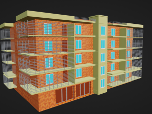 City Buildings Pack Collection 3D Model