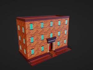 City Buildings Pack Collection 3D Model
