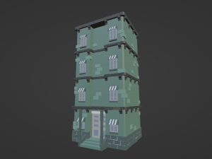 City Buildings Pack Collection 3D Model