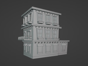 City Buildings Pack Collection 3D Model