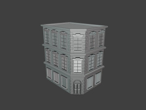 City Buildings Pack Collection 3D Model