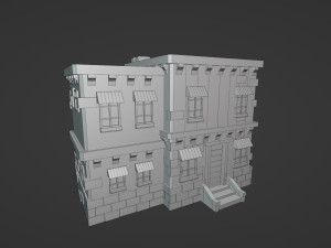City Buildings Pack Collection 3D Model