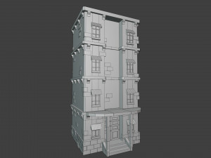 City Buildings Pack Collection 3D Model