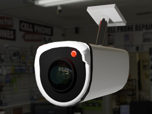 CCTV Camera 3D Model