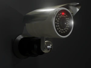 C&Acirc;MERA CFTV Modelo 3D