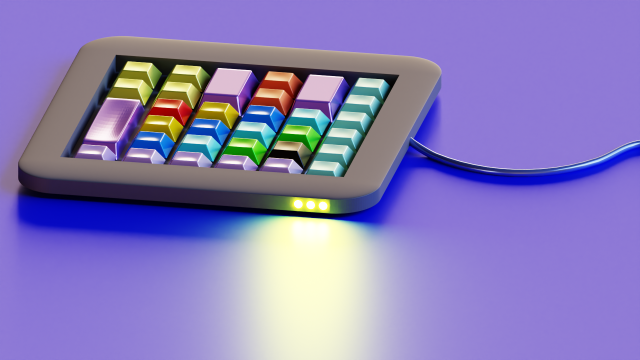 Keyboard Modelo 3D .c4d .max .obj .3ds .fbx .stl .blend 