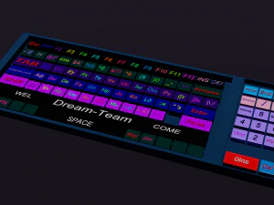 Keyboard 3D Model