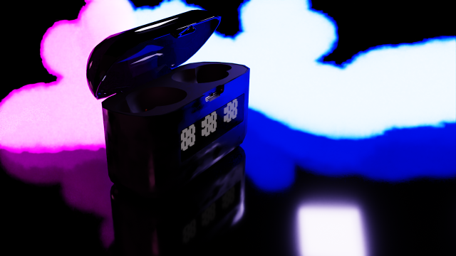 Headphone case Modello 3D .c4d .max .obj .3ds .fbx .stl .blend 