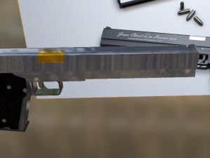 Pistol hellsing alucard hellsing 3D मॉडल