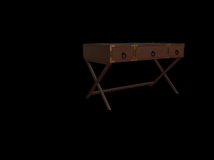 Writing Desk Aerilyn 40-5 3D 模型