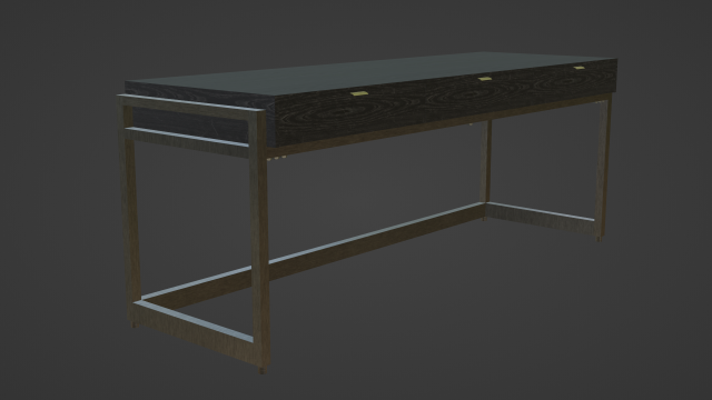 Desk Ariquer-59 3D 模型 .c4d .max .obj .3ds .fbx .stl .blend 