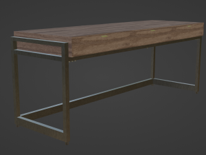 Desk Ariquer-59 3D 模型