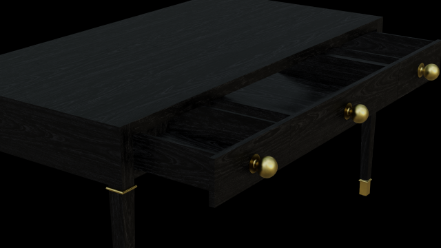 Desk Coltrane 48-03 Modèle 3D .c4d .max .obj .3ds .fbx .stl .blend 