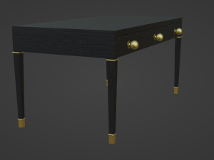 Desk Coltrane 48-03 Modèle 3D