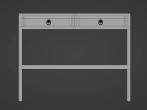 Desk Elin 40 3D Model