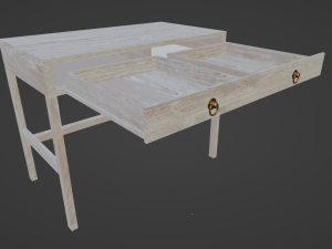 Desk Elin 40 3D मॉडल