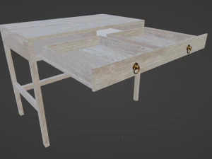 Desk Elin 40 3D Model
