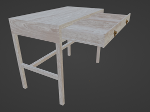Desk Elin 40 3D मॉडल