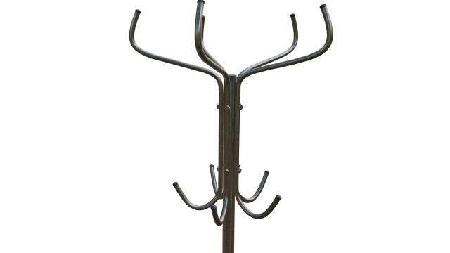 Coat rack standing low poly 3D 模型 .c4d .max .obj .3ds .fbx .stl .blend 