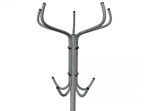Coat rack standing low poly 3D Model