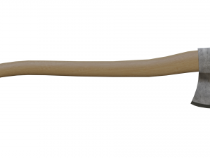 Wooden Hatchet Axe 3D Модель