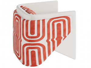 Fun single Arm chair Modelo 3D