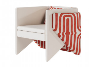 Fun single Arm chair Modelo 3D