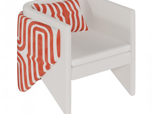 Fun single Arm chair Modelo 3D