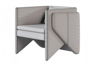 Fun single Arm chair Modelo 3D