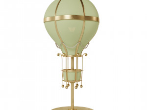 Flying balloon themed lamp collection Model 3D