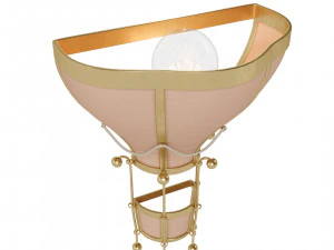 Flying balloon themed lamp collection 3D Model