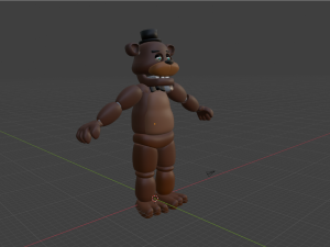 Freddy FNAF Model 3D