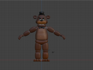 Freddy FNAF Model 3D