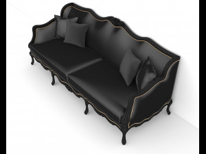 Classic sofa 3D 모델
