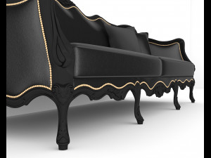 Classic sofa 3D 모델