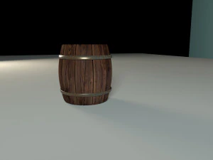 Barrel 3D Model
