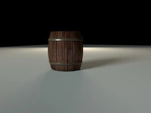 Barrel 3D Model