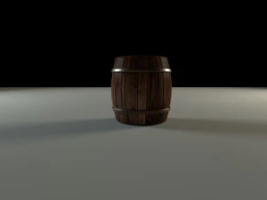 Barrel 3D Model