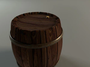 Barrel 3D Model