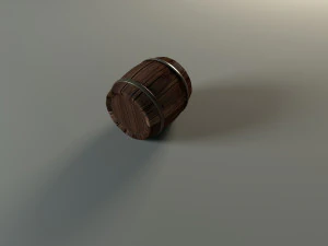 Barrel 3D Model