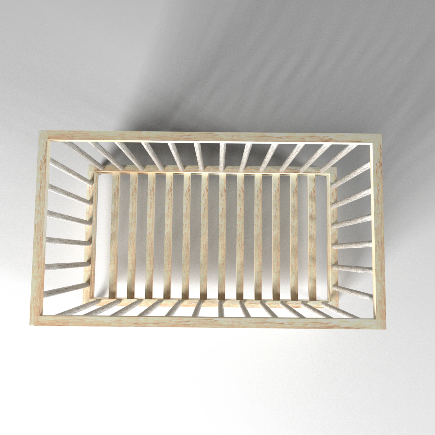 Baby Bed 3D Model .c4d .max .obj .3ds .fbx .stl .blend
