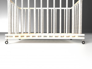 Baby Bed 3D Model