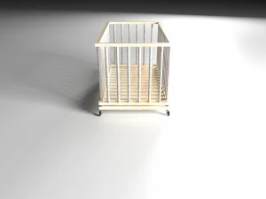 Baby Bed 3D Model