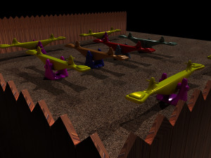Child park Model 3D