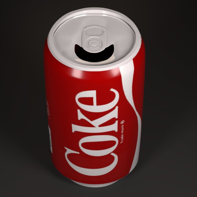 Coke Modèle 3D .c4d .max .obj .3ds .fbx .stl .blend 