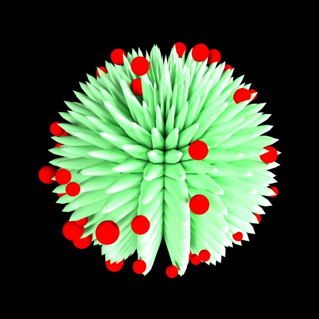 Bacterium 3Dモデル .c4d .max .obj .3ds .fbx .stl .blend 