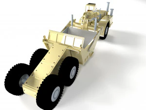 Snow Blower 3D Model