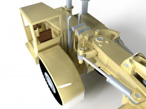 Snow Blower 3D Model