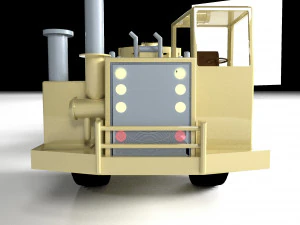 Snow Blower 3D Model